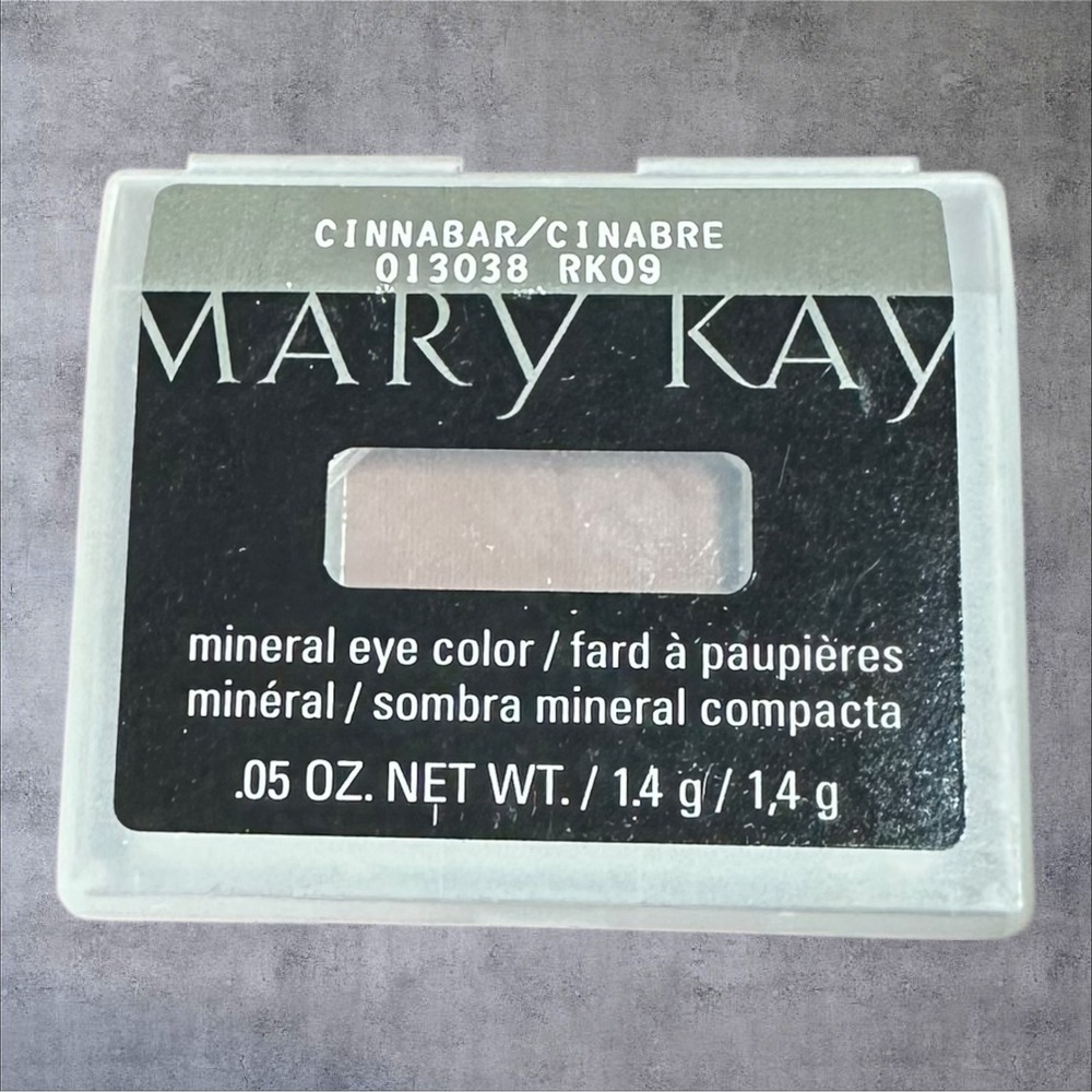 Mary Kay Mineral Eye Color .Cinnabar 013038 New Matte Brown 05 oz Single